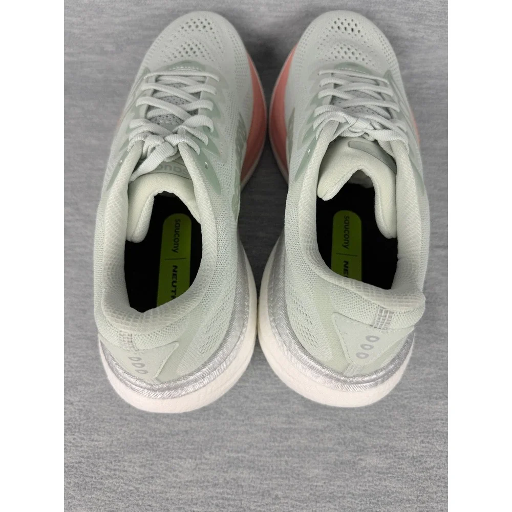 Saucony Ride 19 Running Sneakers Womens 11 Mist Cameo Silver
